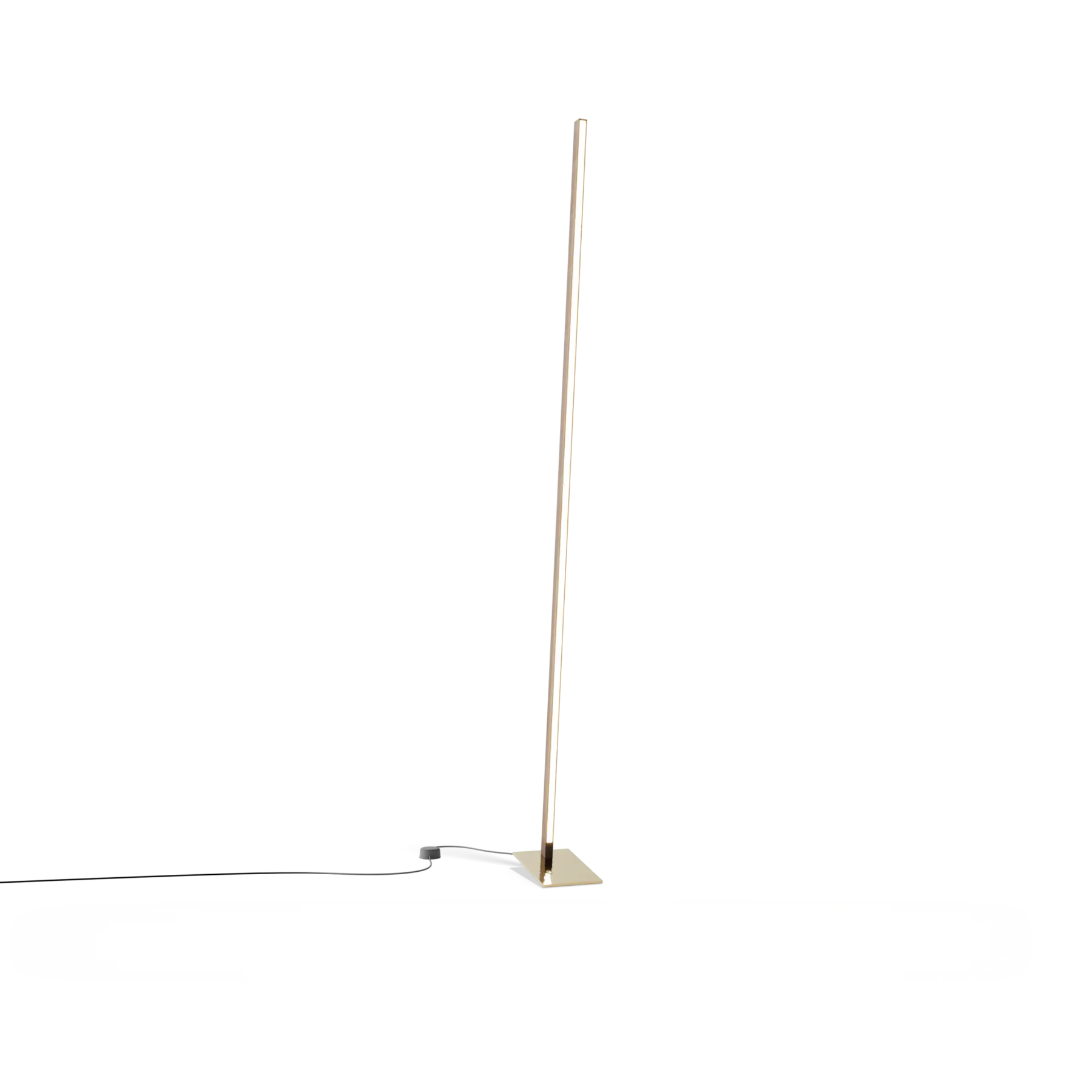 Image of a Stickbulb Table Torch lighting fixture. The modern fixture consists of sleek wooden beams with multiple integrated LED bulbs.