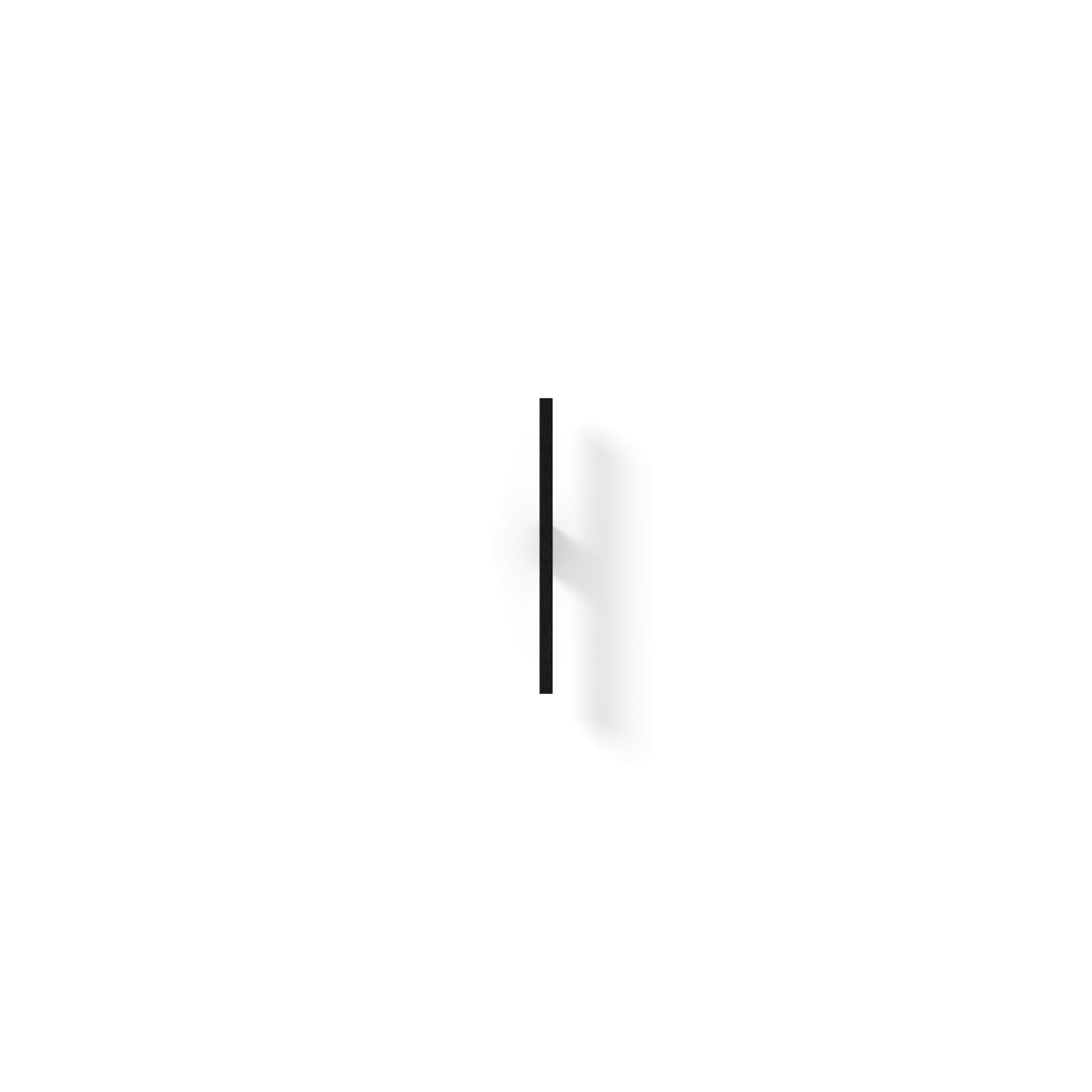 Image of a Stickbulb Ray Sconce (Wall Facing) lighting fixture. The modern fixture consists of sleek wooden beams with multiple integrated LED bulbs.