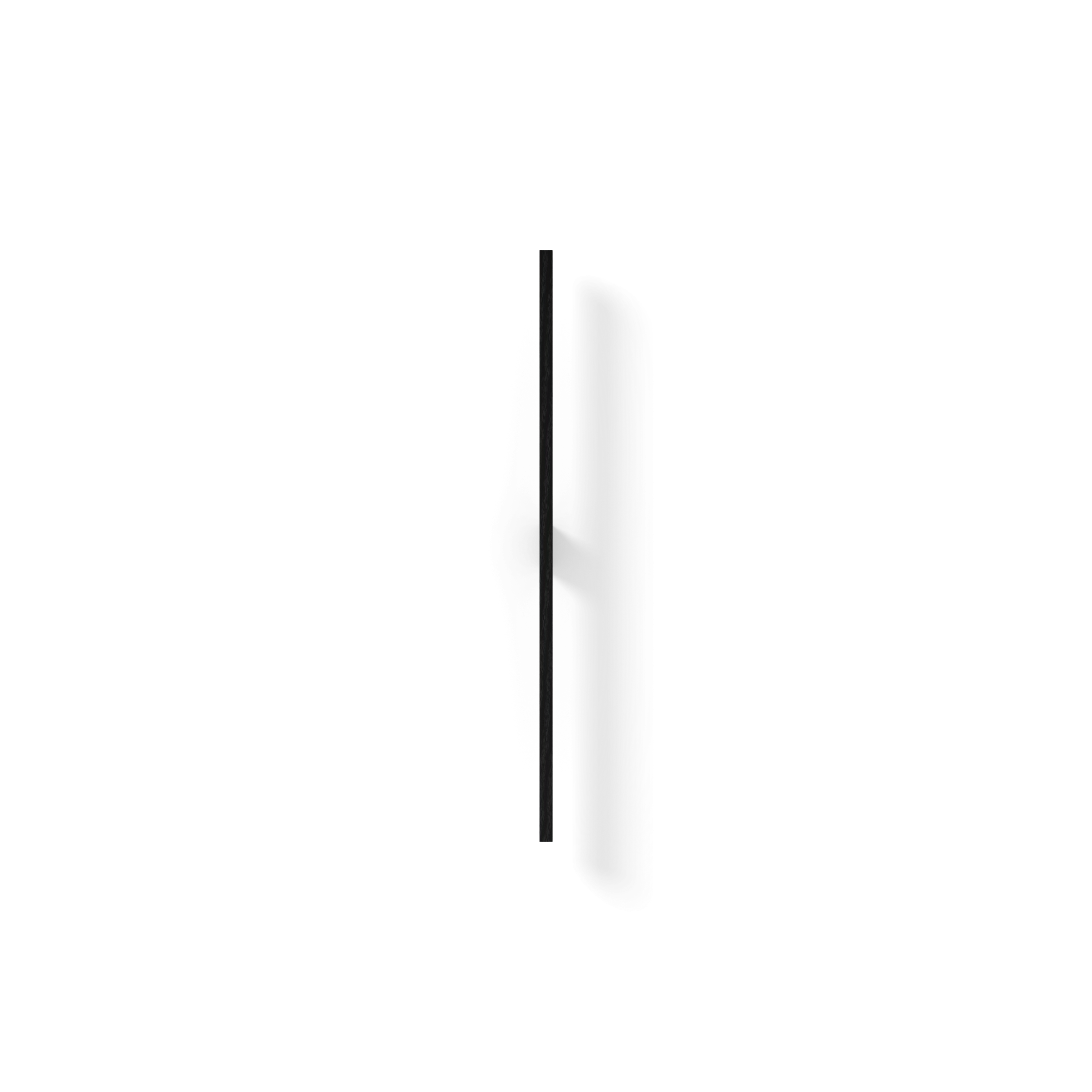 Image of a Stickbulb Ray Sconce (Wall Facing) lighting fixture. The modern fixture consists of sleek wooden beams with multiple integrated LED bulbs.