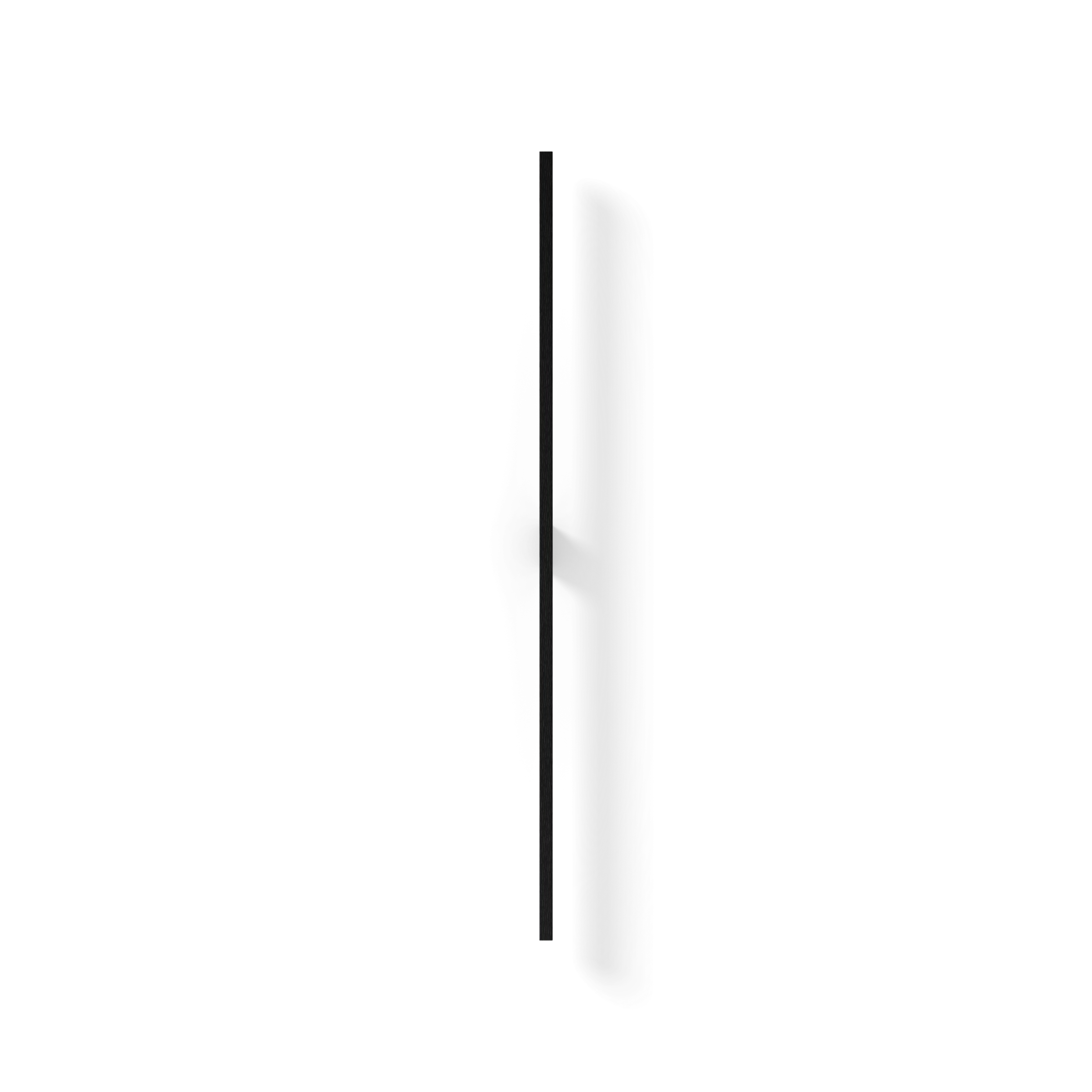 Image of a Stickbulb Ray Sconce (Wall Facing) lighting fixture. The modern fixture consists of sleek wooden beams with multiple integrated LED bulbs.